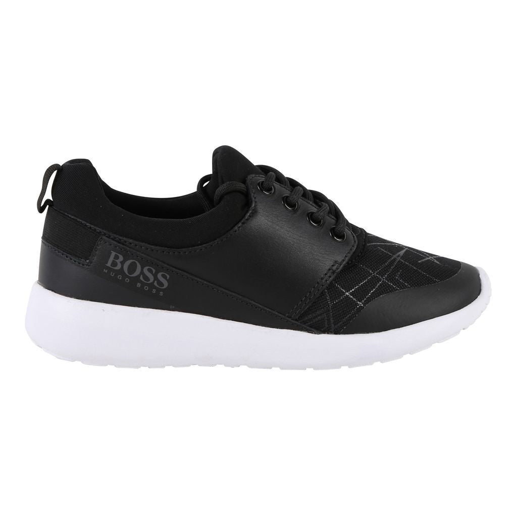 Boss Black Trainers-Shoes-BOSS-kids atelier