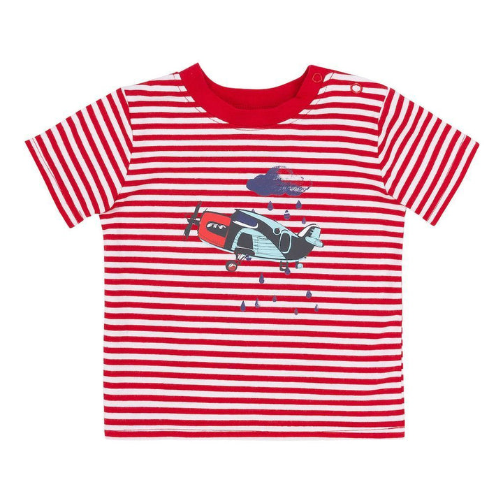 DPD-top-S72-775 Red stripes-T-Shirt-Deux Par Deux-kids atelier