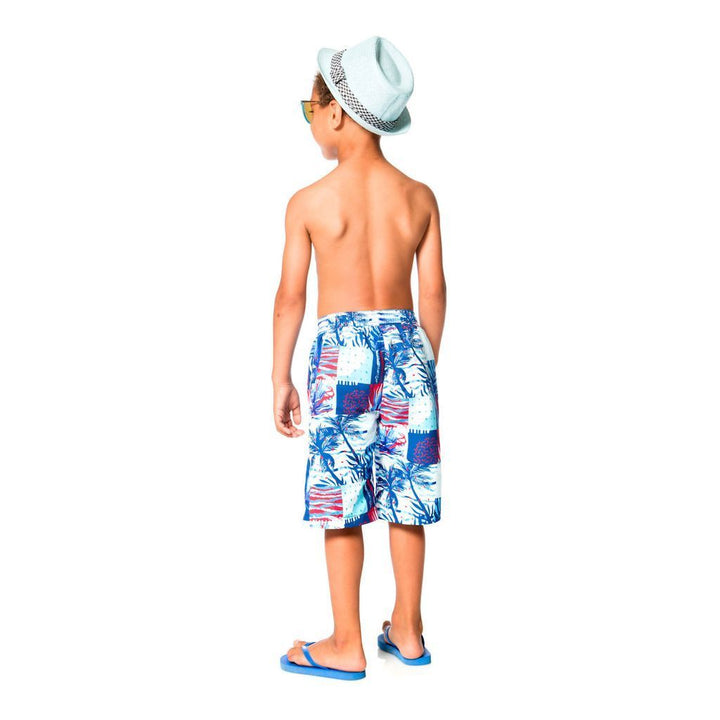 Deux Par Deux Palm Trees Swimsuit-Swimwear-Deux Par Deux-kids atelier