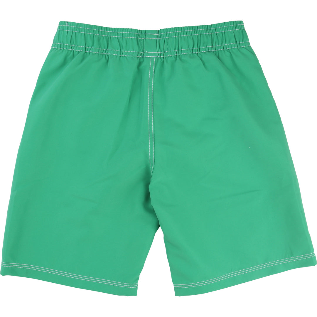 Green Swim Shorts-Swimwear-BOSS-kids atelier