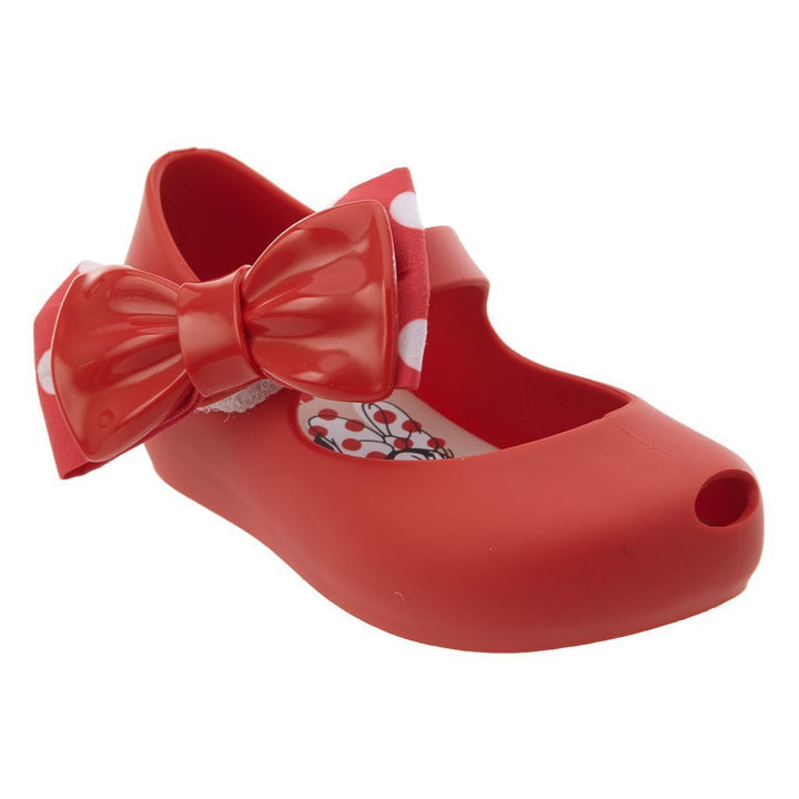 MINI MELISSA RED MINI ULTRAGIRL + MINNIE-Shoes-Mini Melissa-kids atelier
