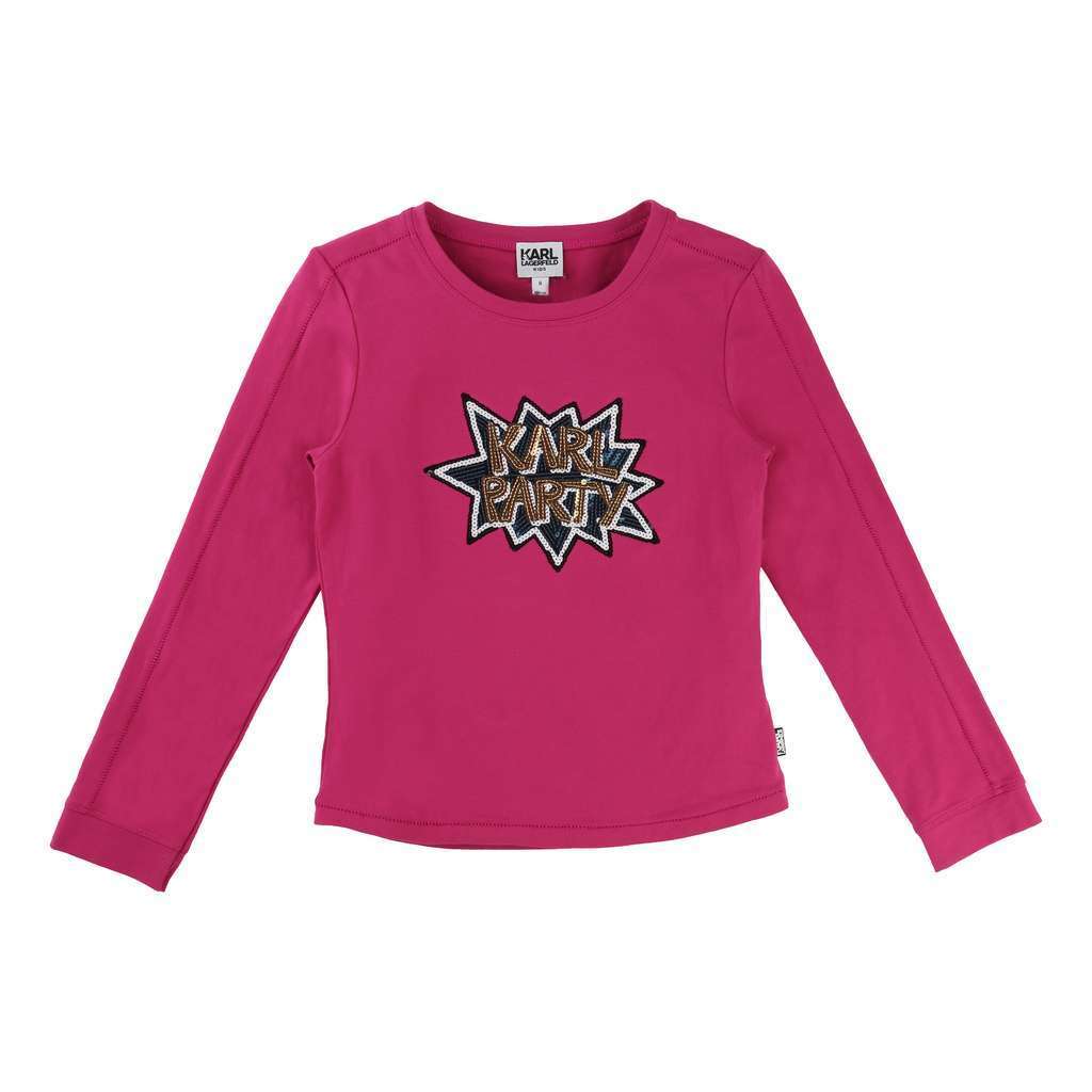 karl-lagerfeld-pink-logo-t-shirt-z15044-48m