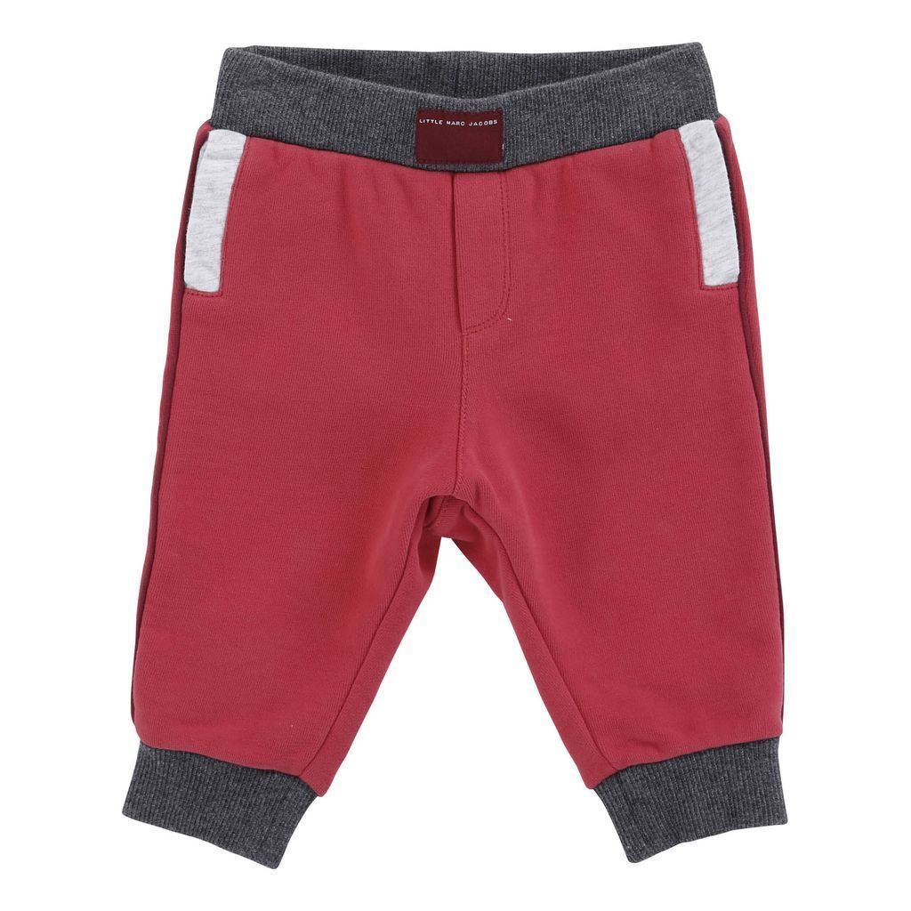 JACOB-JOGGING BOTTOMS-W04039-971 RED-Default-Little Marc Jacobs-kids atelier