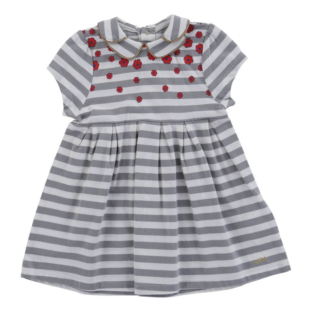 JACOB-DRESS-W02023-M21 IVORY GREY-Default-Little Marc Jacobs-kids atelier