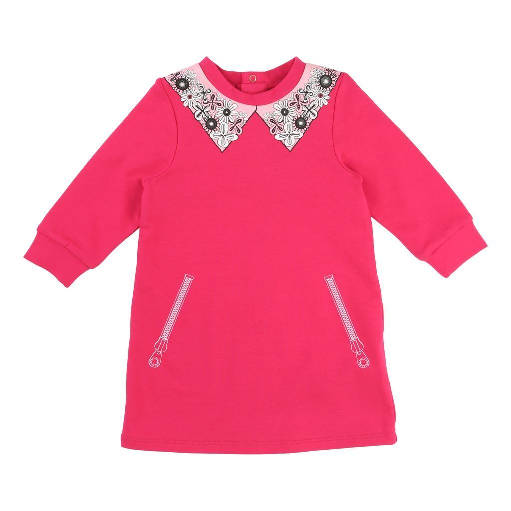 JACOB-FW16-BG-LONG SLEEVED DRESS-W02076-483-Default-Little Marc Jacobs-kids atelier