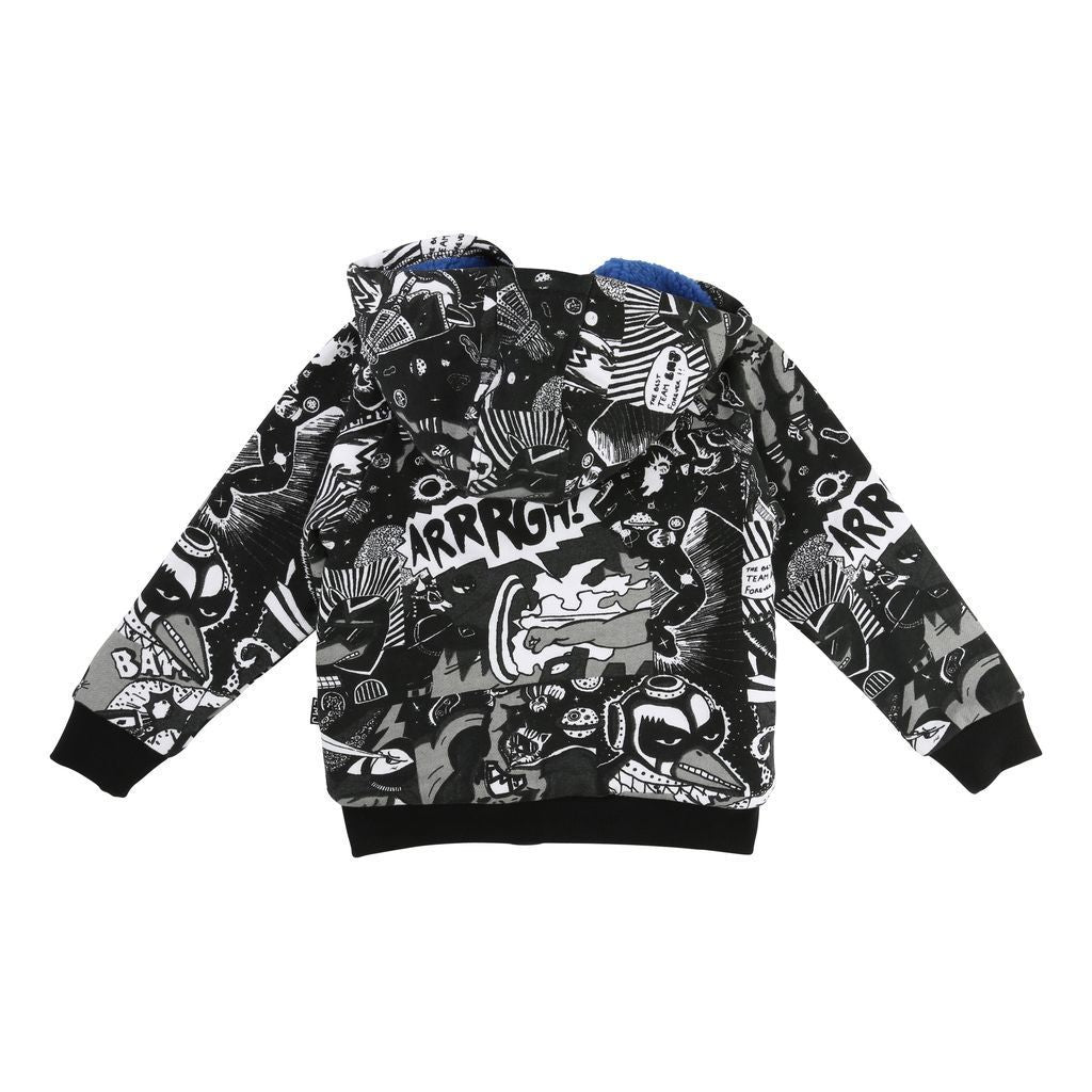JACOB-FW16-KB-HOODED CARDIGAN-W25232-M41-Default-Little Marc Jacobs-kids atelier
