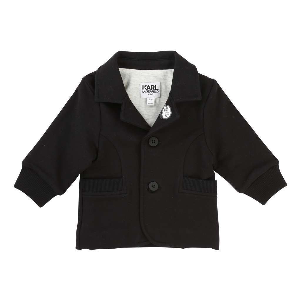 Karl Lagerfeld Black Jacket-Default-Karl Lagerfeld-kids atelier