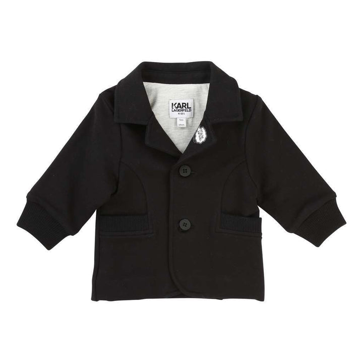 Karl Lagerfeld Black Jacket-Default-Karl Lagerfeld-kids atelier