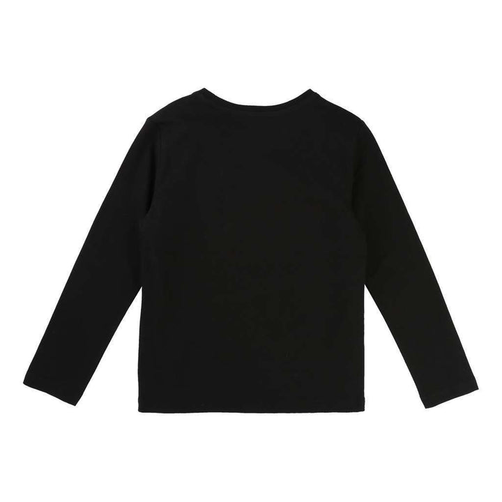 Karl Lagerfeld Black T-Shirt-Default-Karl Lagerfeld-kids atelier