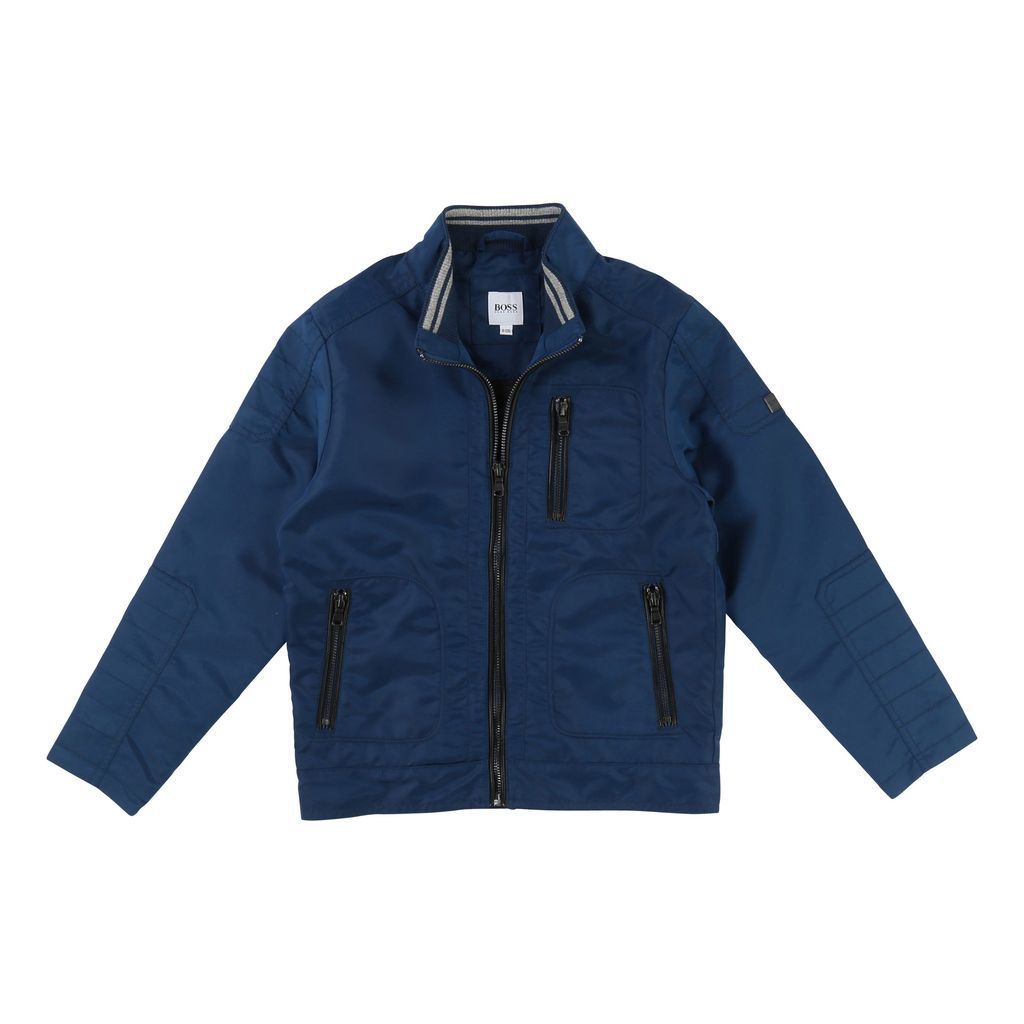 BOSS BLUE Jacket-Outerwear-BOSS-kids atelier