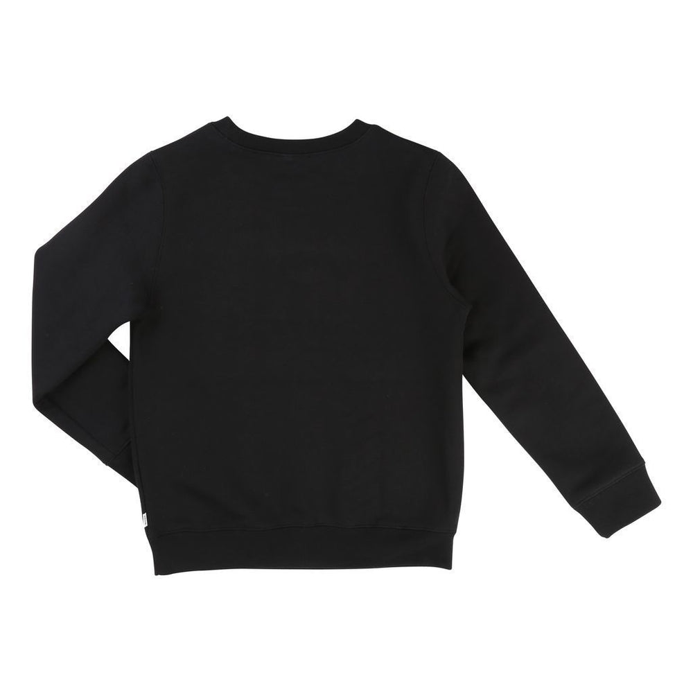 BOSS-SWEATSHIRT-J25984-09B BLACK-Sweaters-BOSS-kids atelier