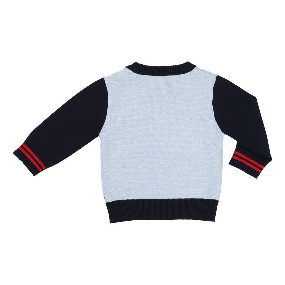 BOSS-PULLOVER-J05517-771 PALE BLUE-Default-BOSS-kids atelier
