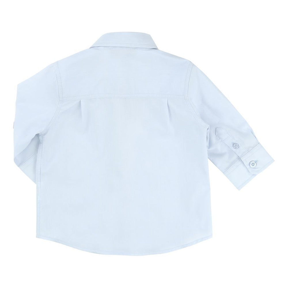 BOSS-LONG SLEEVED SHIRT-J05508-771 PALE BLUE-Default-BOSS-kids atelier