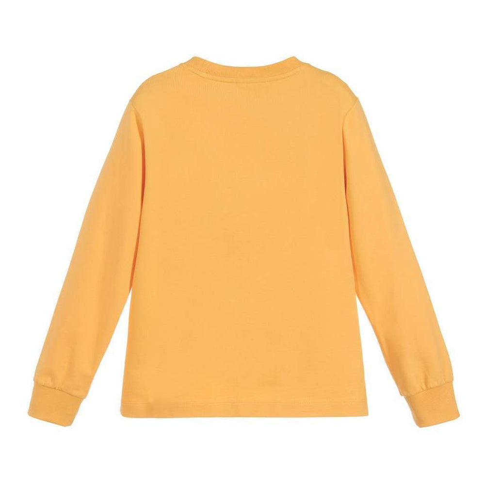 Fendi Yellow Winking Face Sweater-Sweaters-Fendi-kids atelier