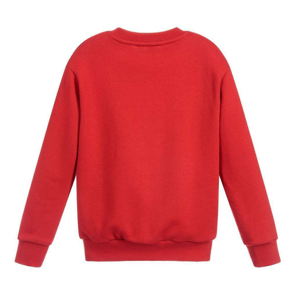 Versace Red Medusa Logo Sweater-Sweaters-Young Versace-kids atelier