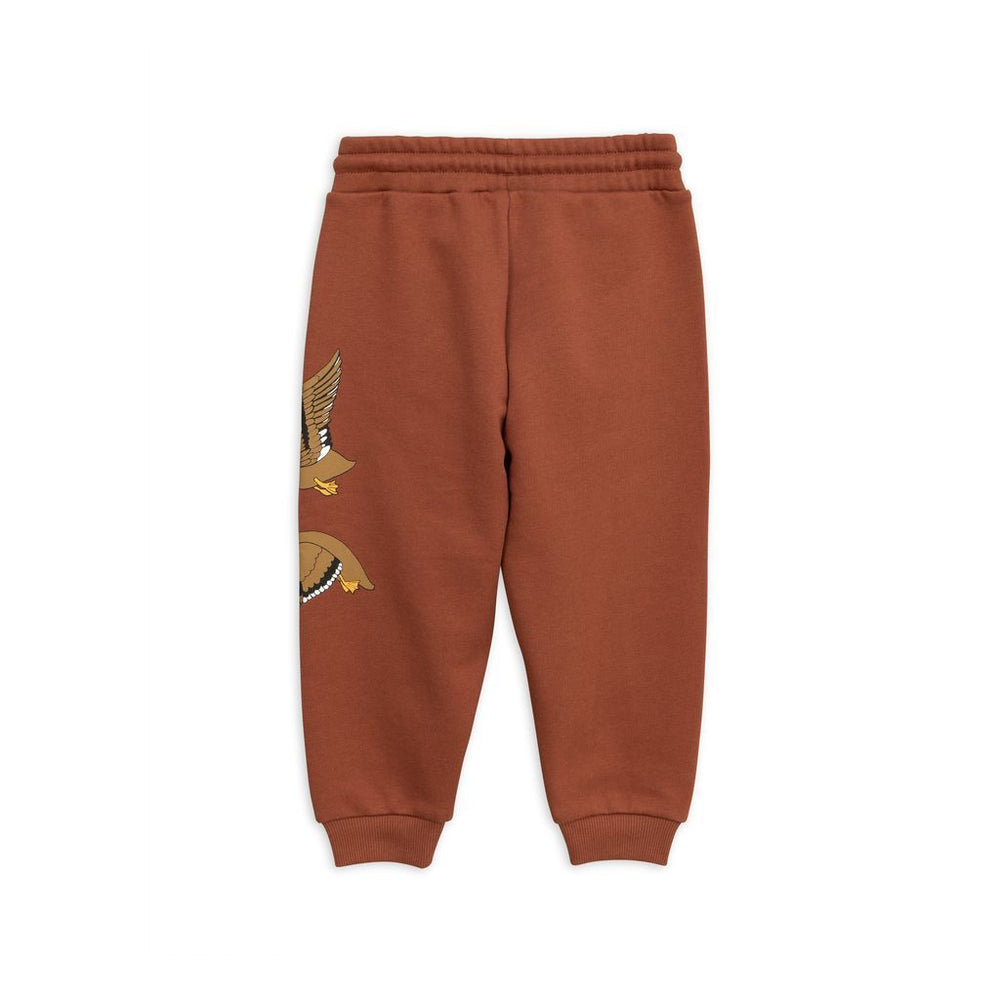 Mini Rodini Brown Buck Sweatpants-Pants-Mini Rodini-kids atelier