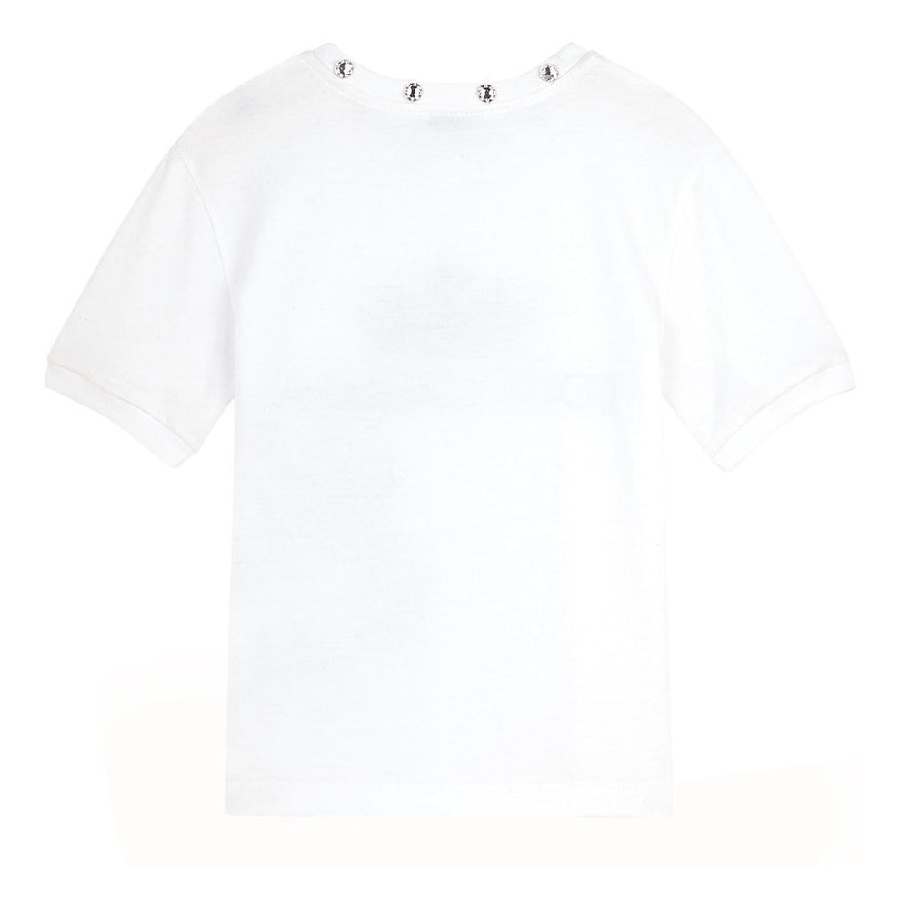 Dolce & Gabbana White Crown T-shirt-T-Shirt-Dolce & Gabbana-kids atelier