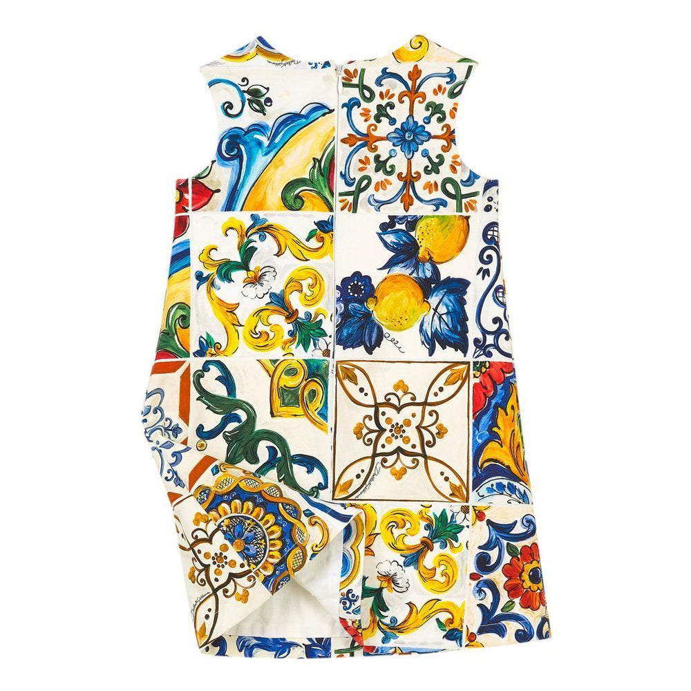 Dolce & Gabbana Majolica Print A-line Dress-l5jdz2g7ovshar37-
