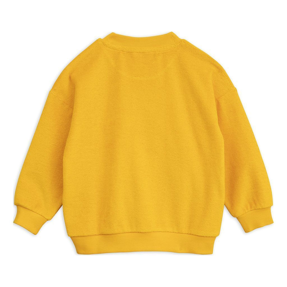 Mini Rodini Yellow Frog Sweatshirt-Sweaters-Mini Rodini-kids atelier