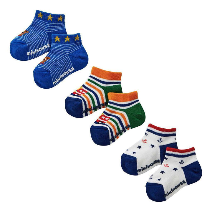 MIKI HOUSE MULTI COLOR SOCKS-Accessories-MIKI HOUSE-kids atelier