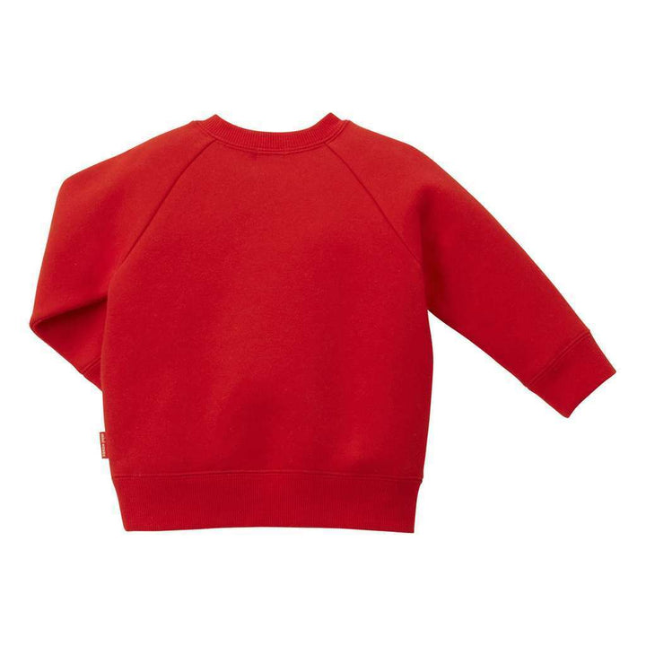 MIKI HOUSE RED SWEATSHIRT-Sweaters-MIKI HOUSE-kids atelier