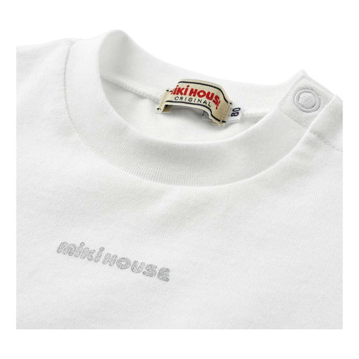 MIKI HOUSE White Tshirt-T-Shirt-MIKI HOUSE-kids atelier