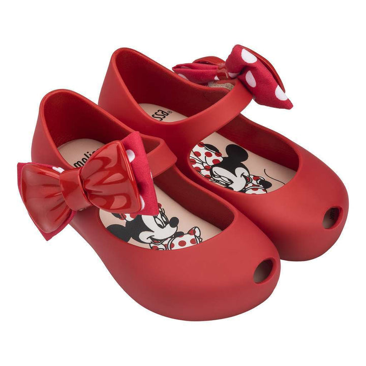 MINI MELISSA RED MINI ULTRAGIRL + MINNIE-Shoes-Mini Melissa-kids atelier