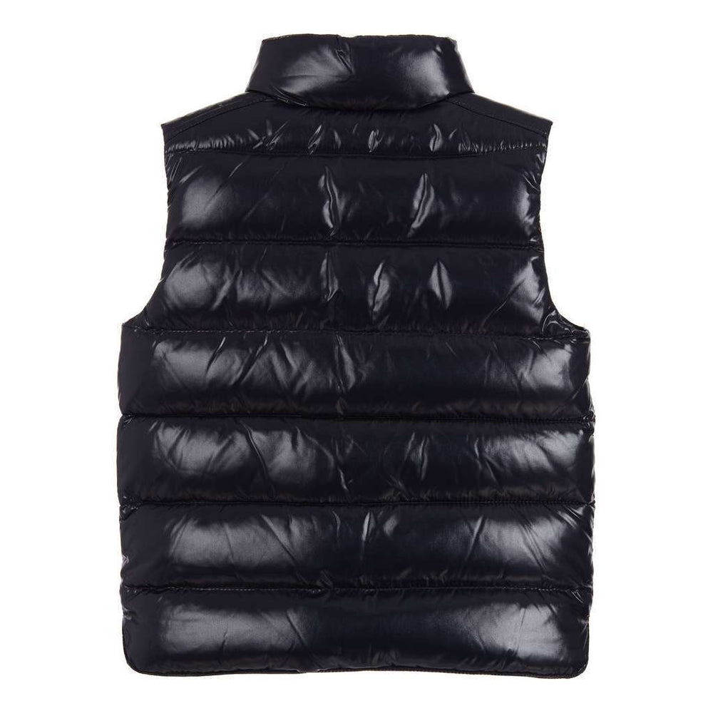 Moncler Black KB Tib Vest-Outerwear-Moncler-kids atelier