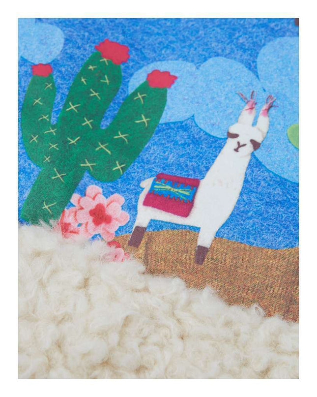 OILILY-Dalai pinafore 53 lama landscape blue-YF18GDR003-53-Default-Oilily-kids atelier