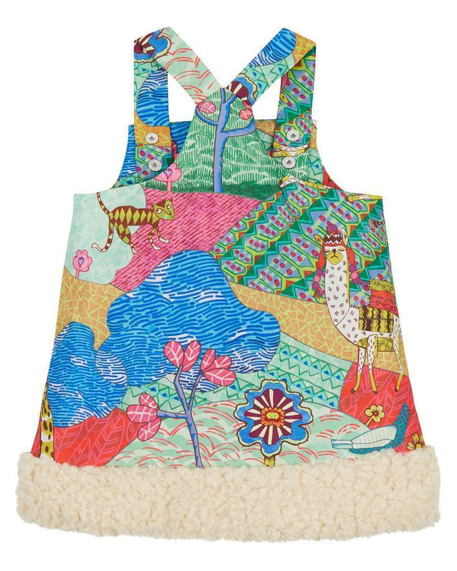 OILILY-Dalai pinafore 61 Atlas Mountain RPET-YF18GDR004-61-Default-Oilily-kids atelier