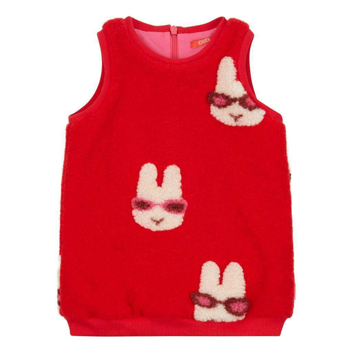 OILILY-Doodoo dress 24 Alpacas teddy-YF18GDR007-24-Default-Oilily-kids atelier