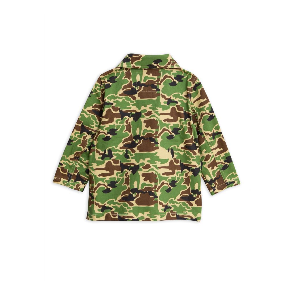 Mini Rodini Green Safari Jacket