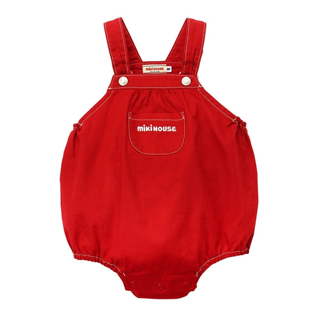 MIKI HOUSE RED ROMPER