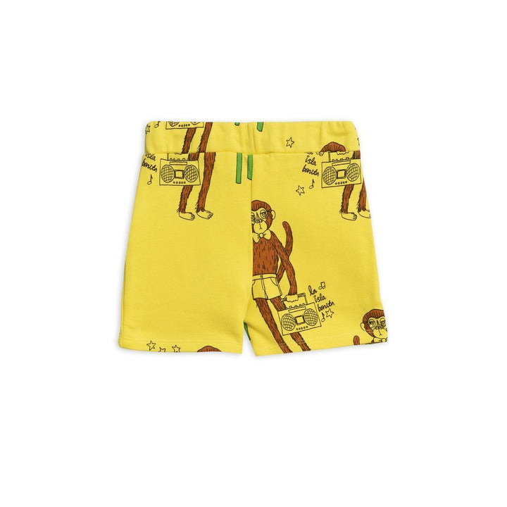 Mini Rodini Yellow Cool Monkey Shorts