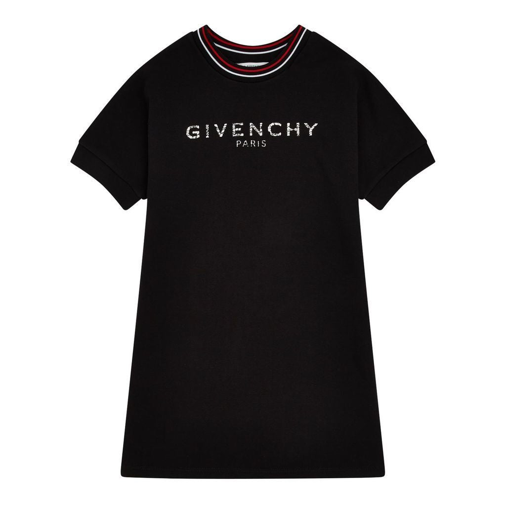 Givenchy Black Short Sleeve Dress-h12088-09b