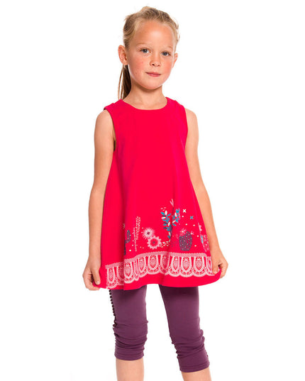 Deux Par Deux Azalea Tunic & Capri Jersey Set -a30h175-704-
