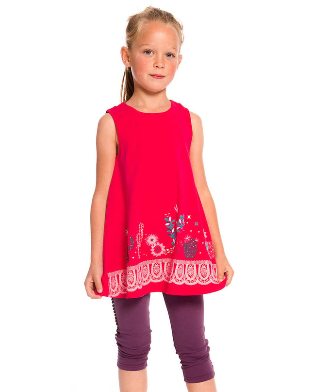 Deux Par Deux Azalea Tunic & Capri Jersey Set -a30h175-704-