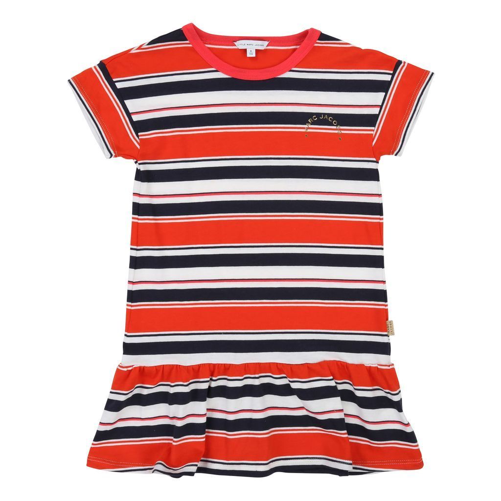 little-marc-jacobs-orange-navy-striped-dress-w12273-x78