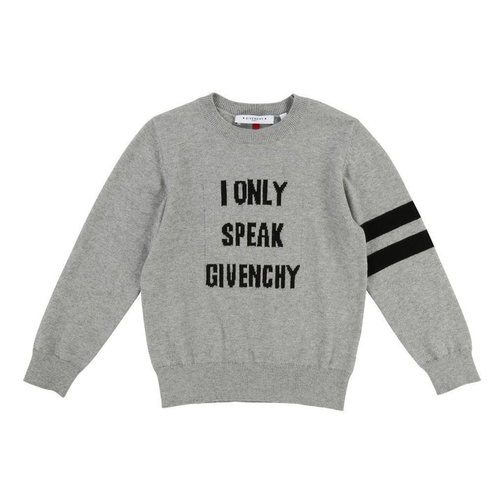 Givenchy Gray Pullover h25049-a46-
