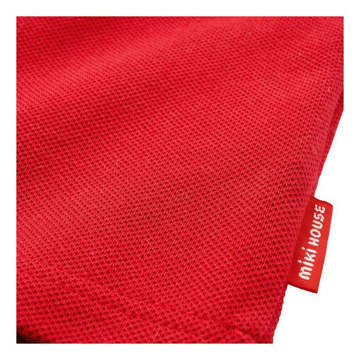 Miki House Red Polo Shirt