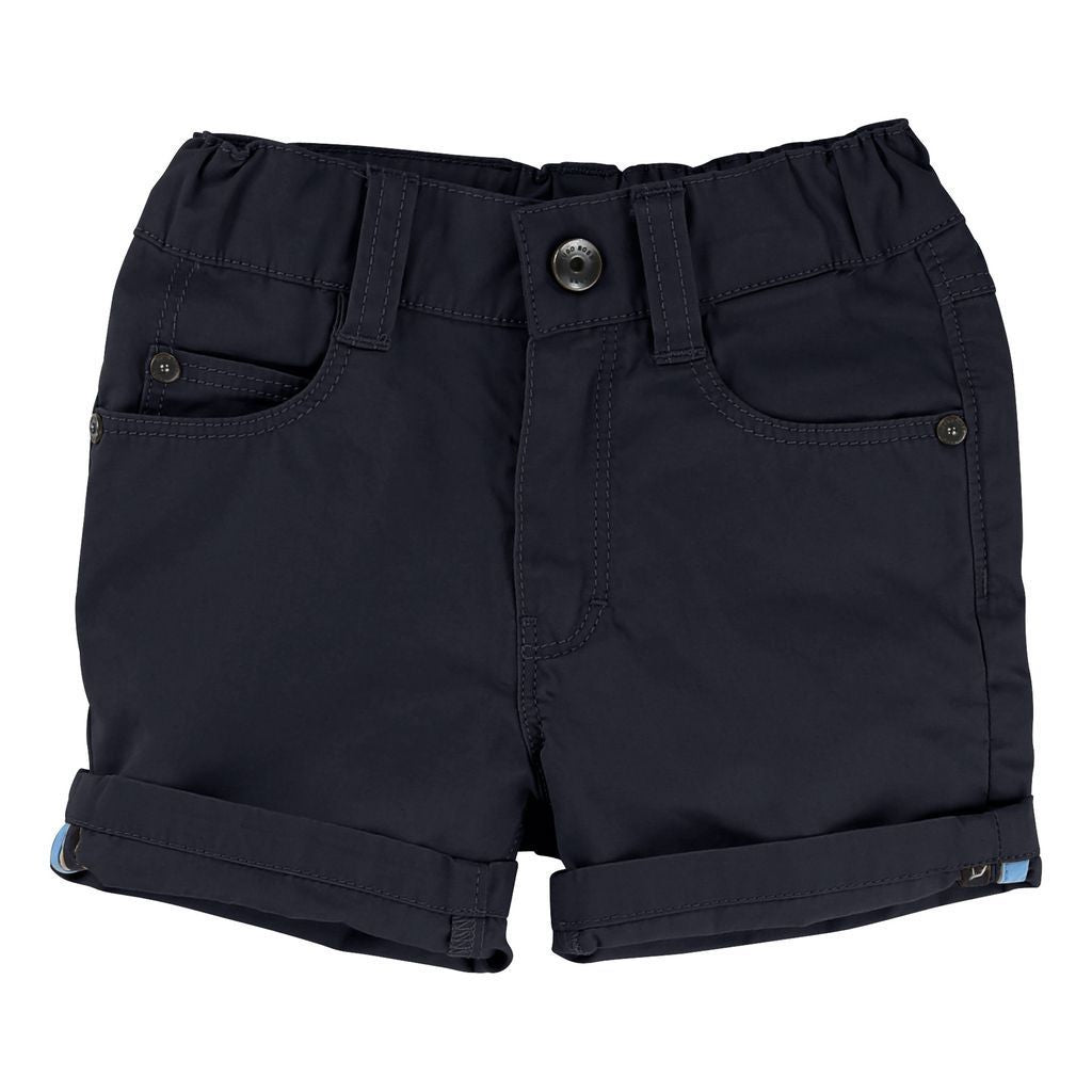 Black Twill Bermuda Shorts