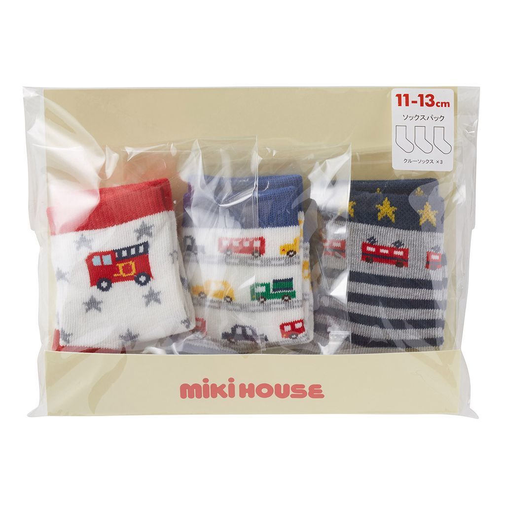 Miki House Multi-Color Socks Pack