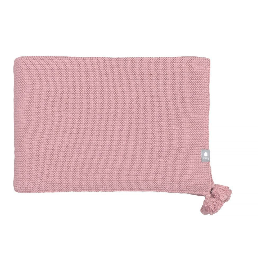 PINK KNITTED BLANKET