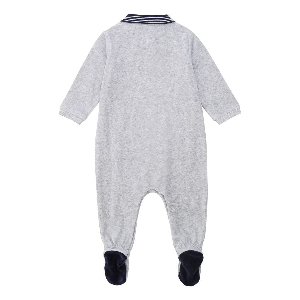 boss-gray-marl-baby-pajamas-j97144-a07
