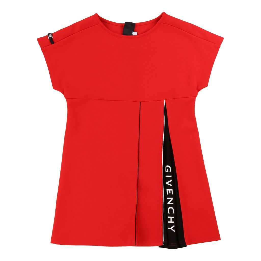 givenchy-red-short-sleeve-logo-dress-h12124-991