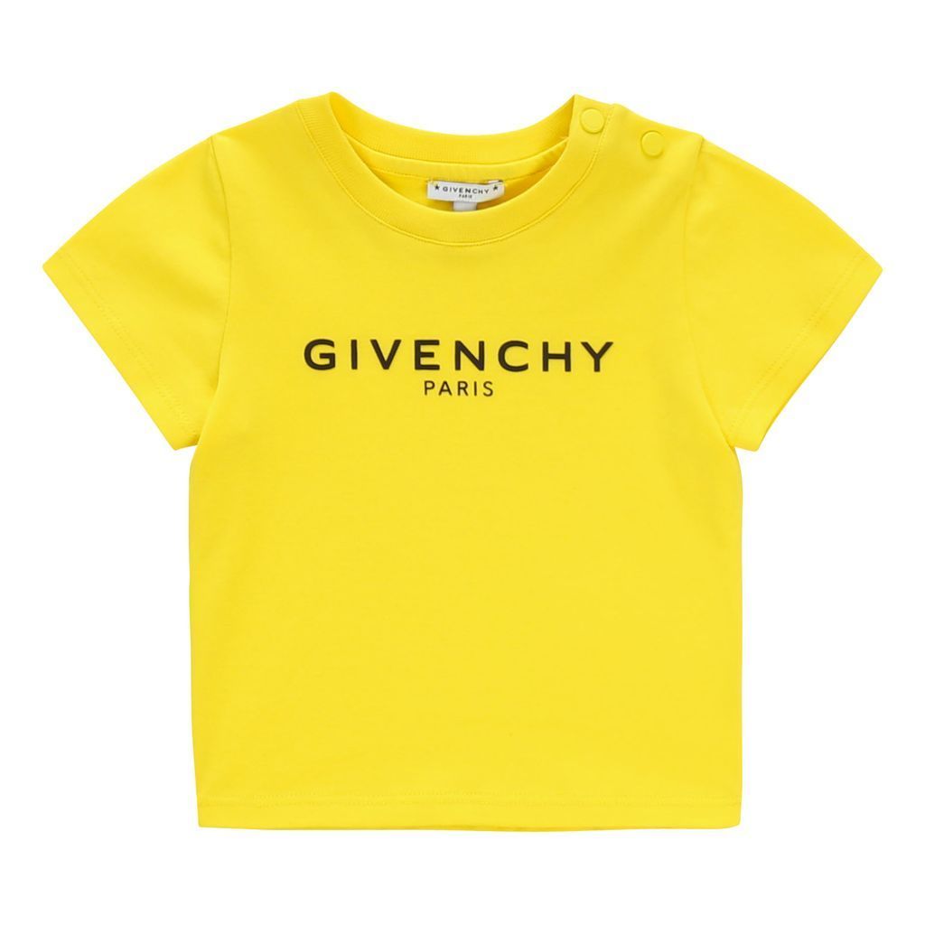 givenchy-yellow-logo-t-shirt-h05116-535