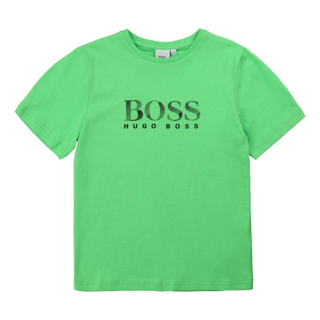 kids-atelier-boss-kid-boy-sea-green-logo-t-shirt-j25e63-730