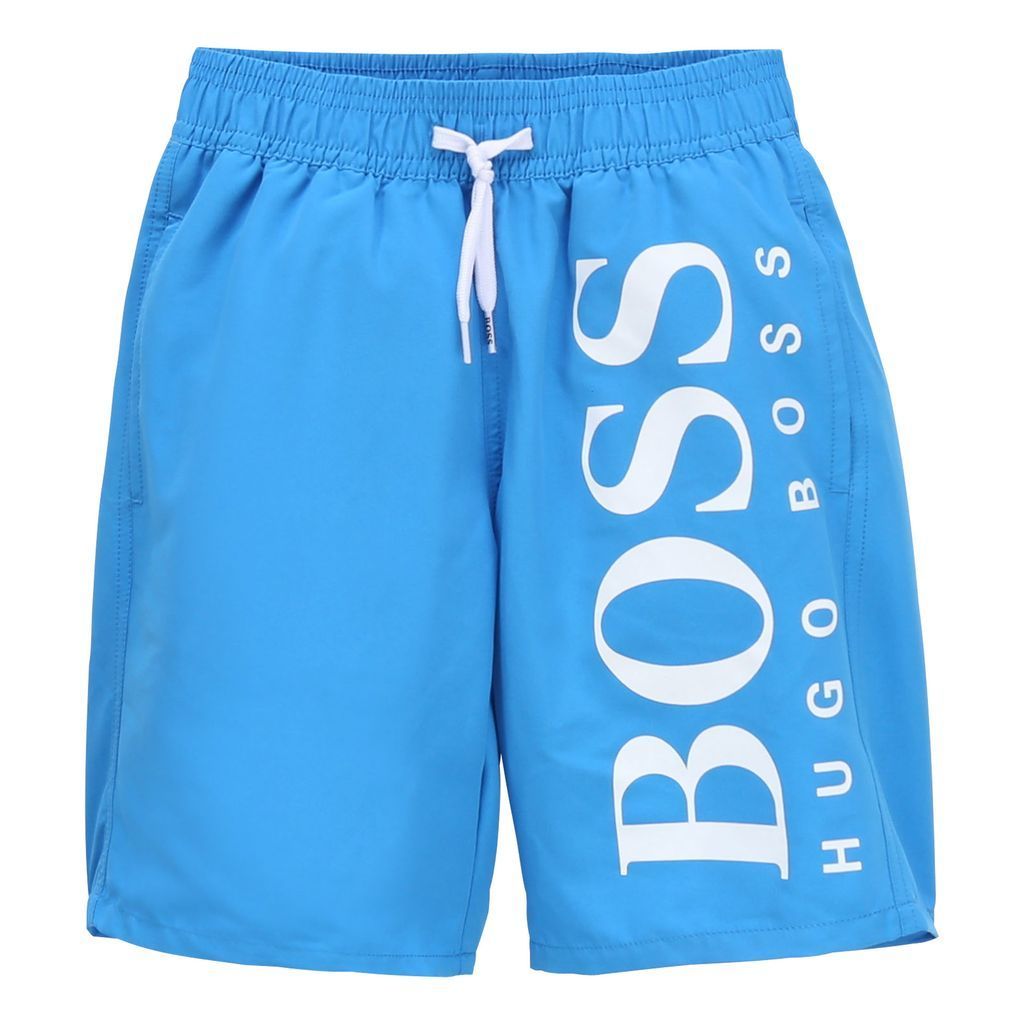 kids-atelier-boss-kid-boy-turqoise-logo-swim-shorts-j24650-760