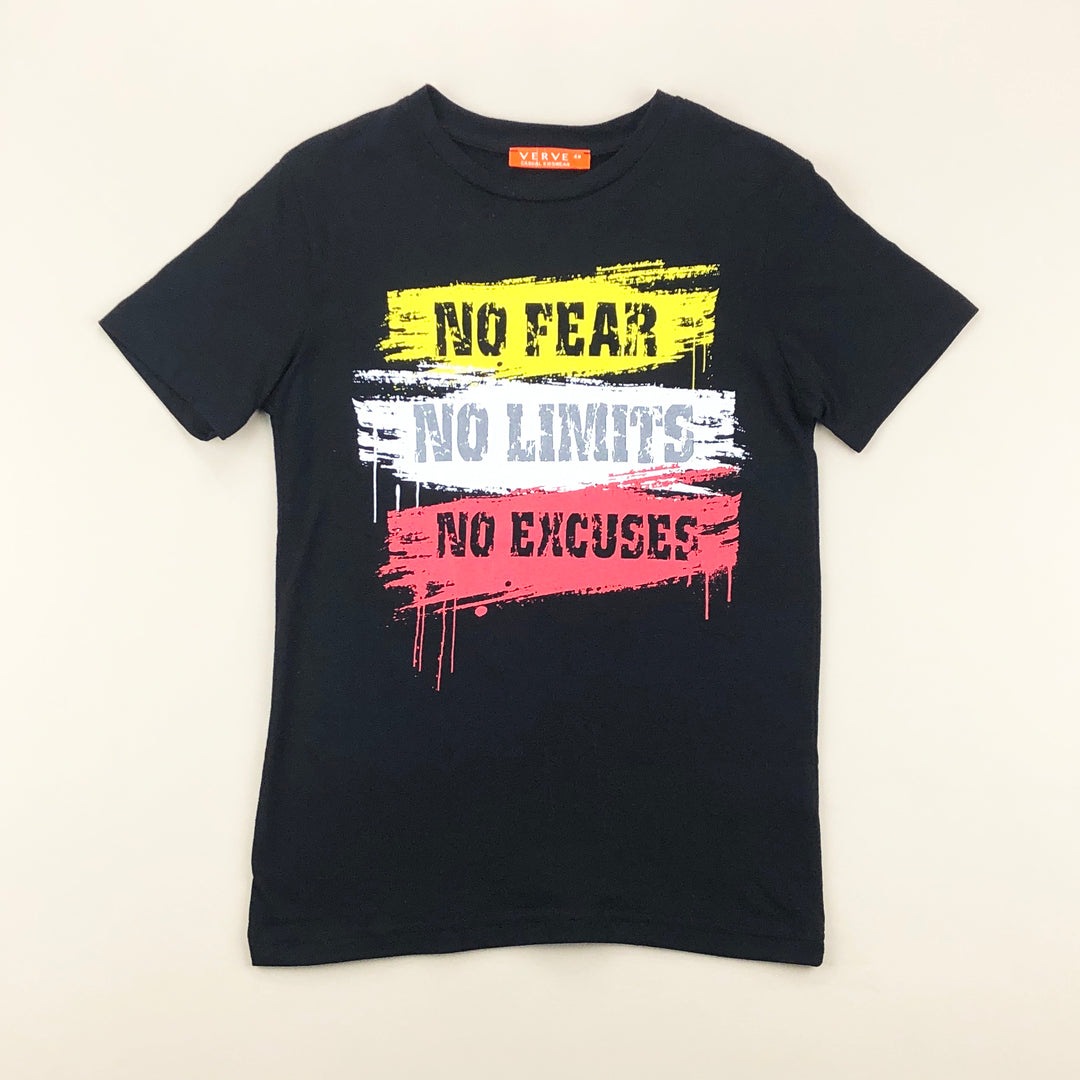 Black No Fear T-Shirt