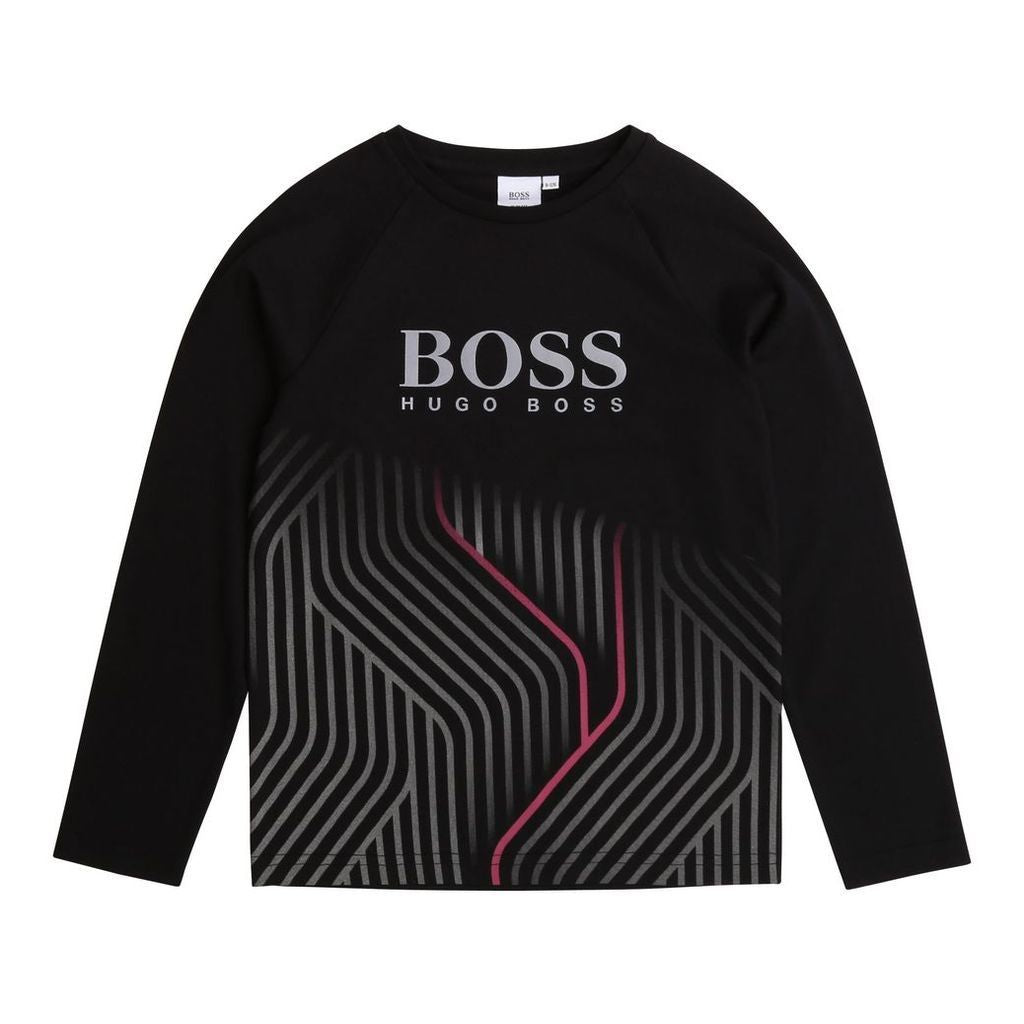 kids-atelier-boss-kids-children-boys-black-stripe-design-logo-t-shirt-j25g36-09b